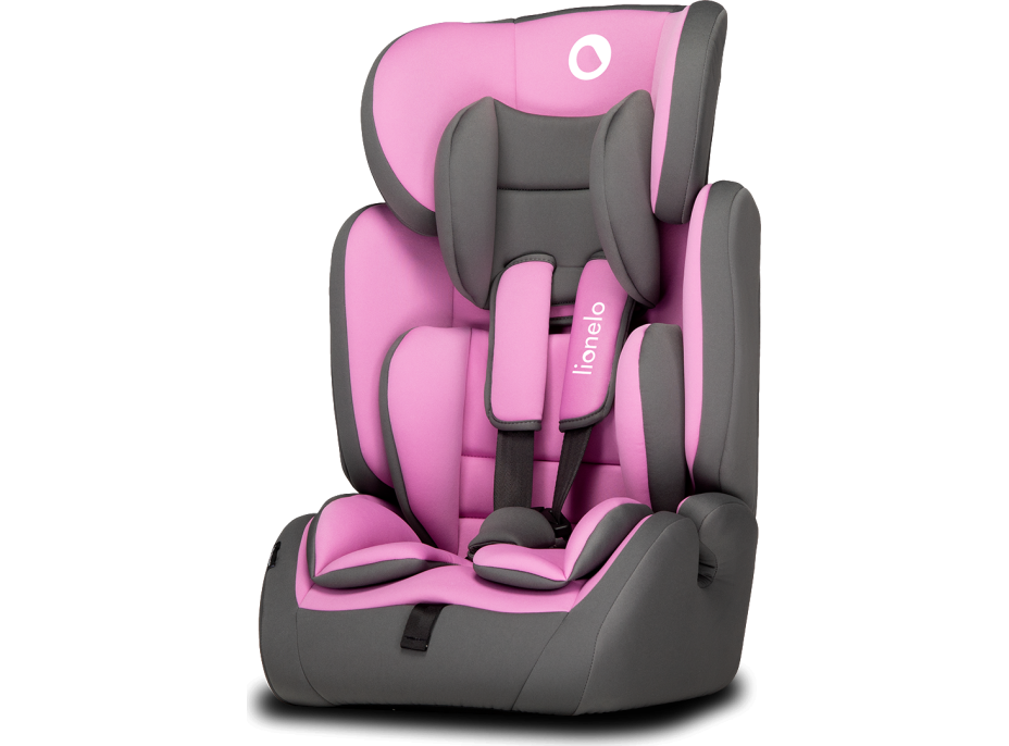 LIONELO Autosedačka LEVI Simple 9-36 kg Candy Pink