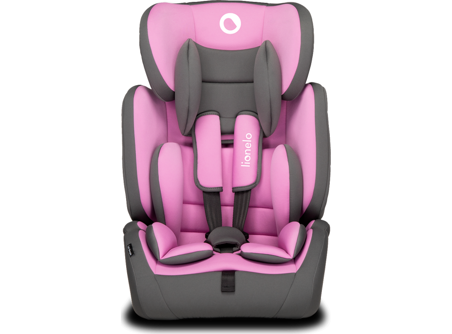 LIONELO Autosedačka LEVI Simple 9-36 kg Candy Pink