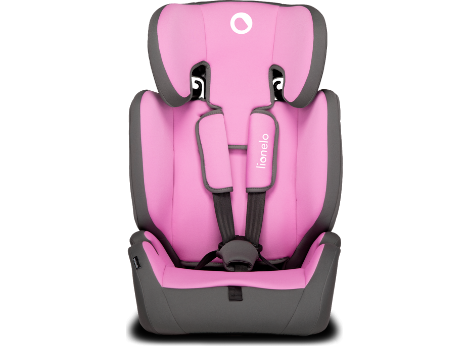 LIONELO Autosedačka LEVI Simple 9-36 kg Candy Pink