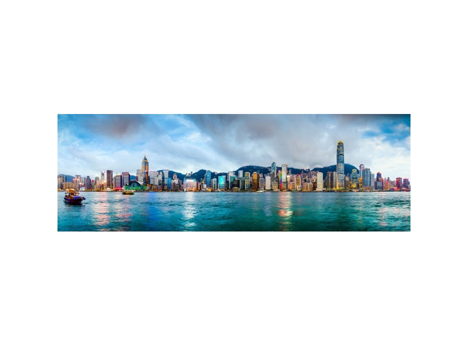 Obraz na skle HONGKONG 160x60