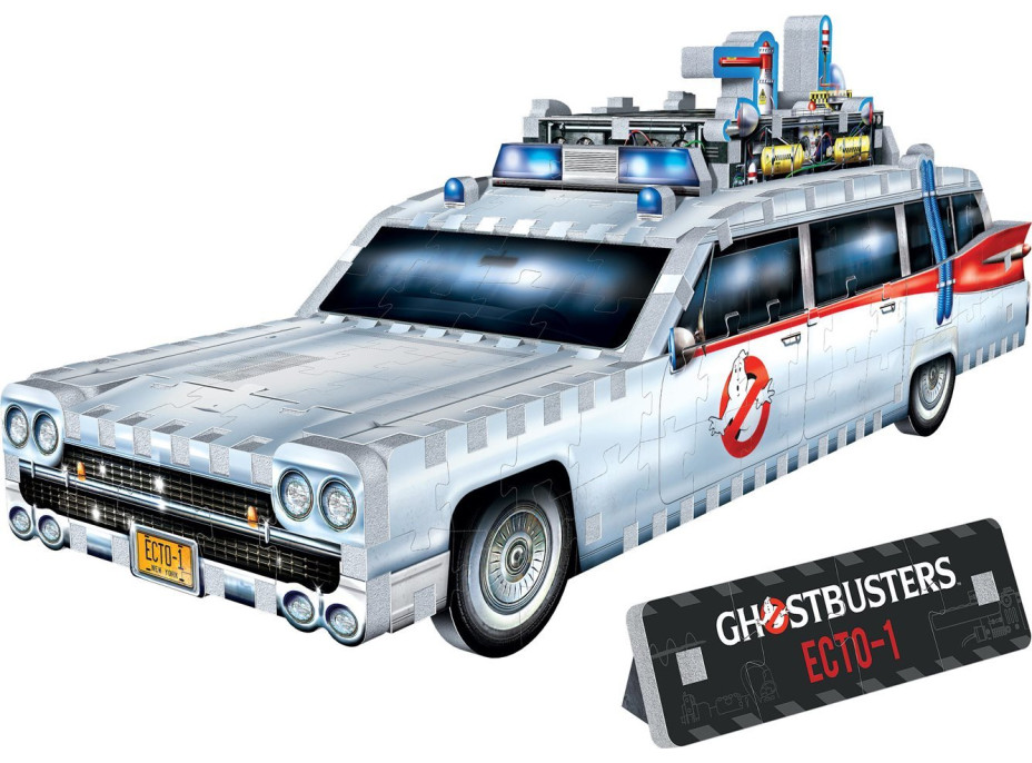 WREBBIT 3D puzzle Auto GhostbustersECTO-1, 280 dielikov