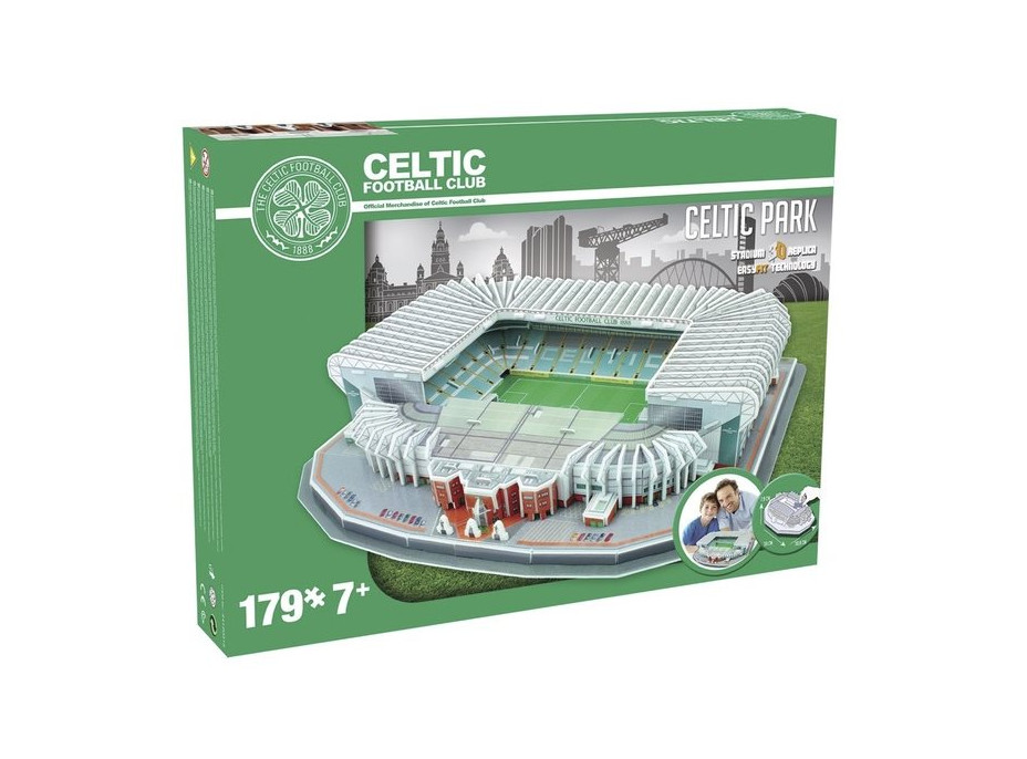 STADIUM 3D REPLICA 3D puzzle Štadión Celtic Park - Celtic FC 179 dielikov