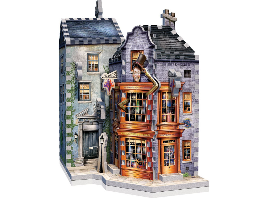 WREBBIT 3D puzzle Harry Potter: Kratochvílne a kúzelnícke pikle a Denný veštec 285 dielikov