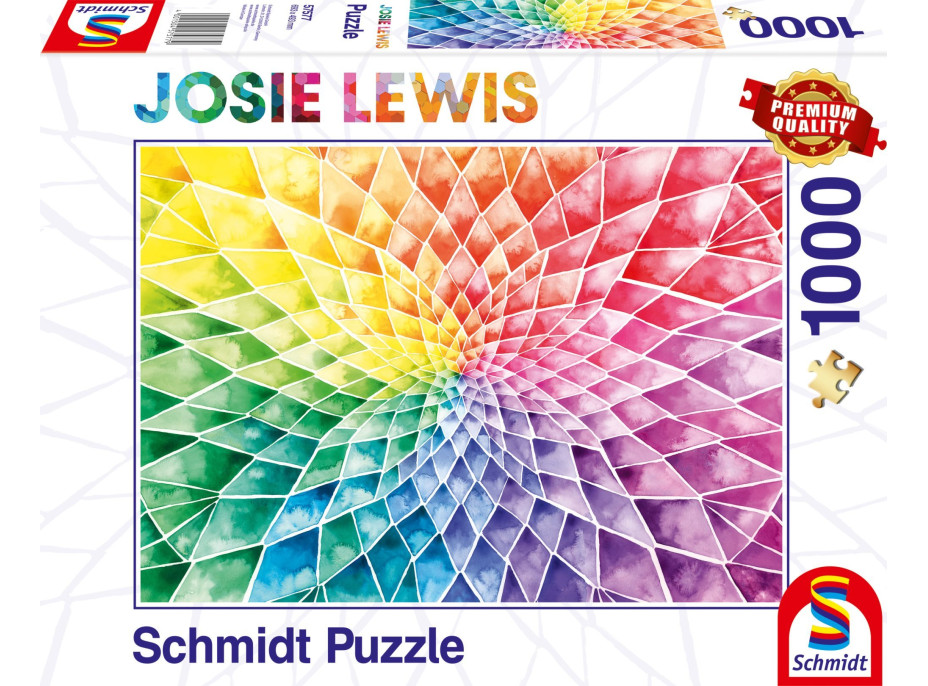 SCHMIDT Puzzle Farebný kvet 1000 dielikov