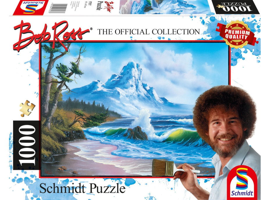 SCHMIDT Puzzle Bob Ross: Hora pri mori 1000 dielikov