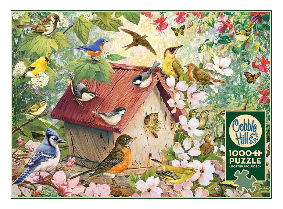 COBBLE HILL Puzzle Jar v rozpuku 1000 dielikov