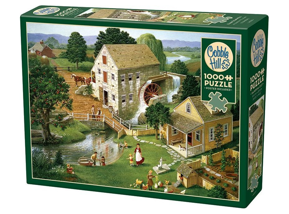 COBBLE HILL Puzzle Mlyn The Four Star 1000 dielikov
