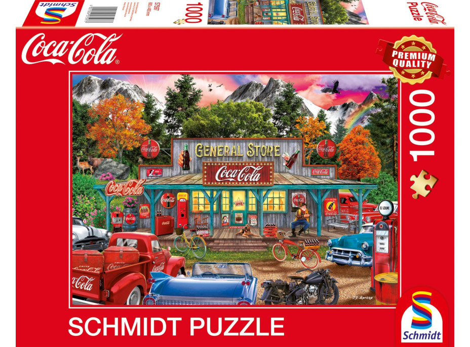 SCHMIDT Puzzle Obchodík s Coca Colou 1000 dielikov