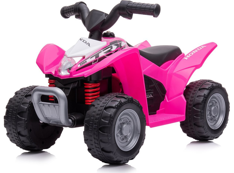 CHIPOLINO Elektrické vozítko Štvorkolka 6V Honda s melódiami ATV Pink