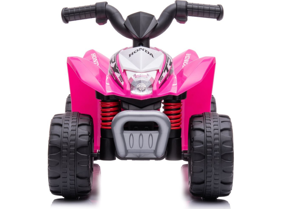 CHIPOLINO Elektrické vozítko Štvorkolka 6V Honda s melódiami ATV Pink