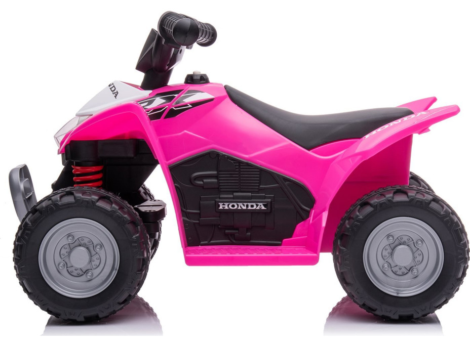 CHIPOLINO Elektrické vozítko Štvorkolka 6V Honda s melódiami ATV Pink
