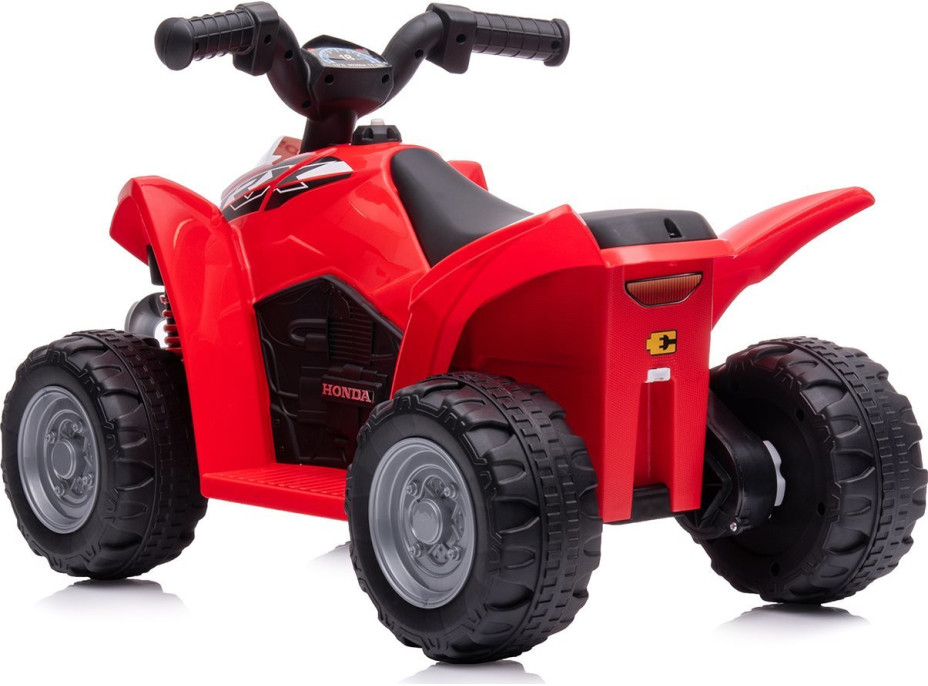 CHIPOLINO Elektrické vozítko Štvorkolka 6V Honda s melódiami ATV Red