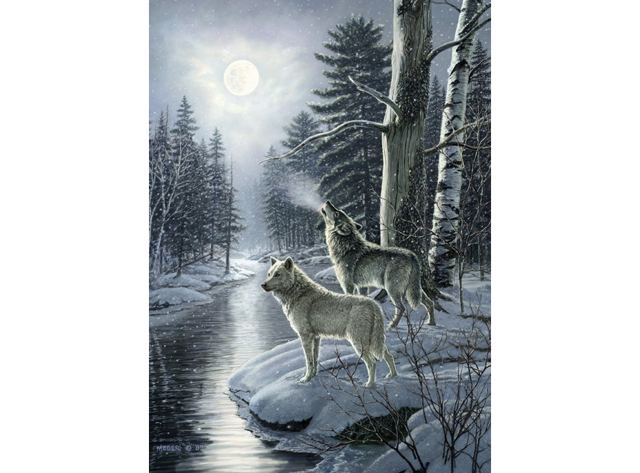 COBBLE HILL Puzzle Vlci o polnoci 1000 dielikov