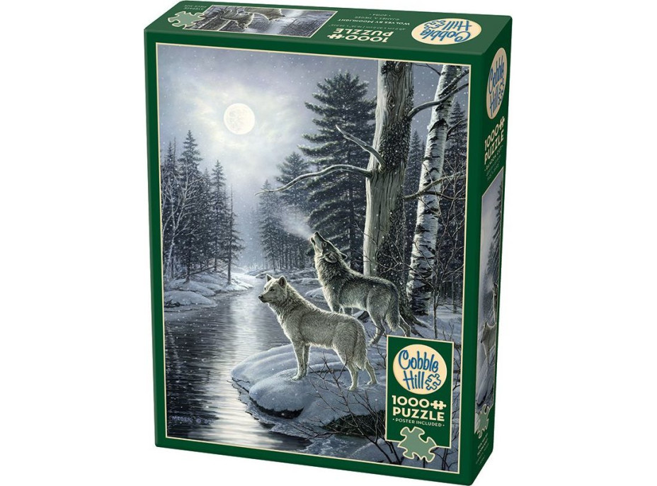 COBBLE HILL Puzzle Vlci o polnoci 1000 dielikov