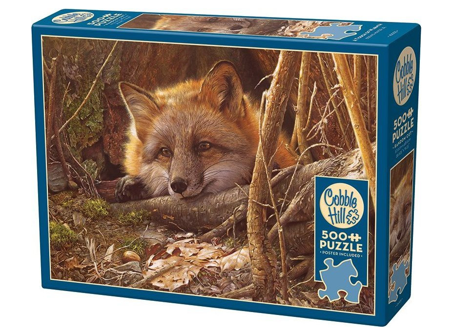 COBBLE HILL Puzzle Prívetivý dotyk 500 dielikov