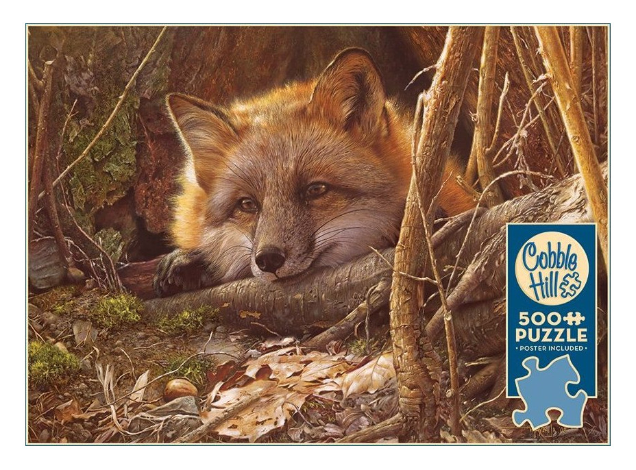 COBBLE HILL Puzzle Prívetivý dotyk 500 dielikov