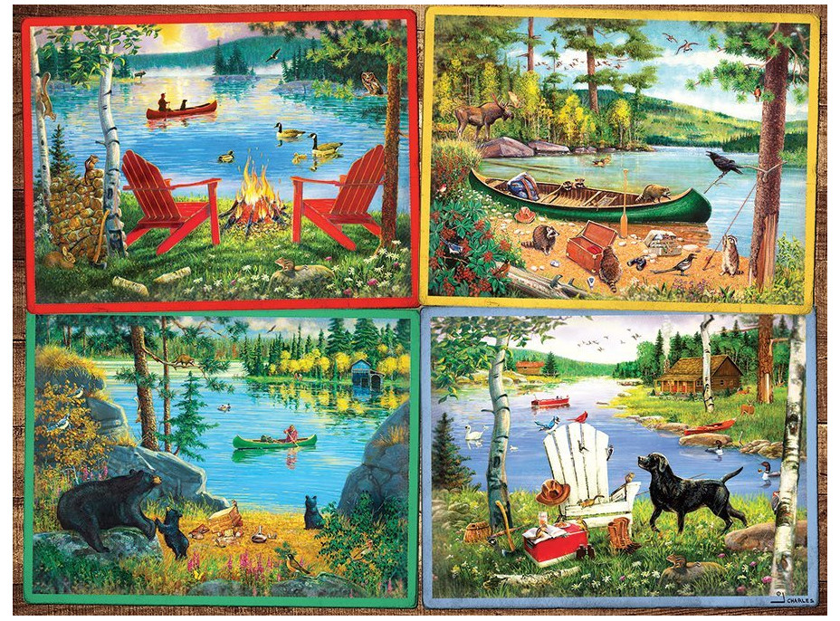COBBLE HILL Puzzle Krajina chatárov XL 275 dielikov