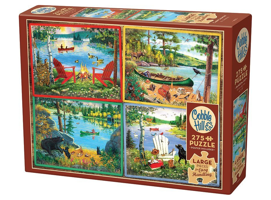 COBBLE HILL Puzzle Krajina chatárov XL 275 dielikov