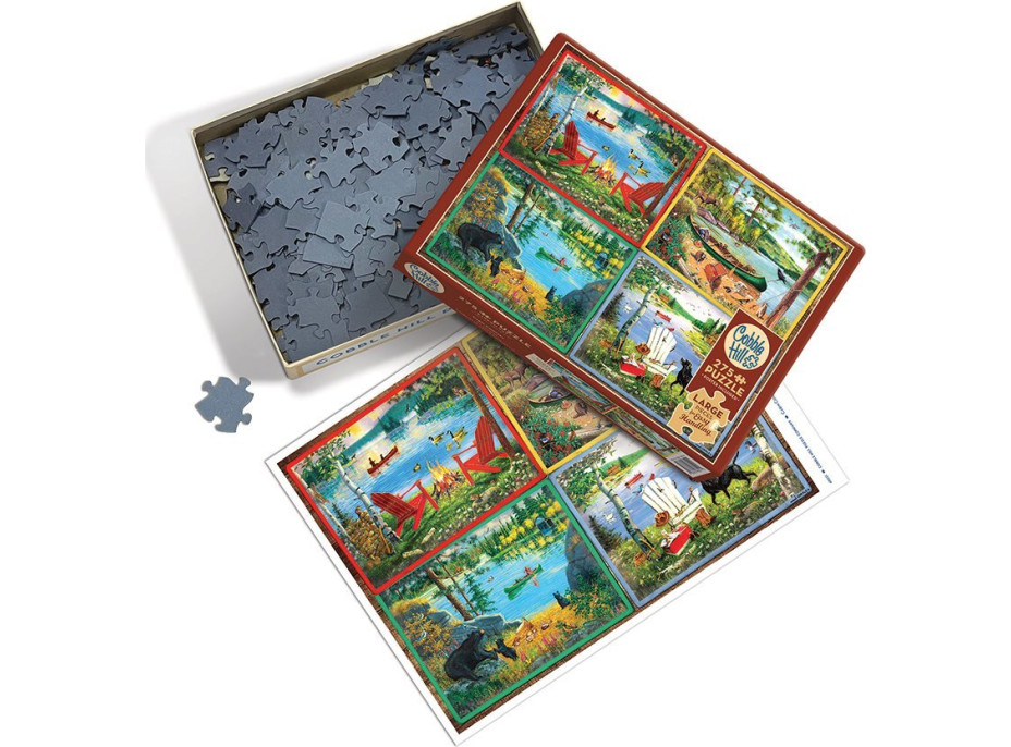 COBBLE HILL Puzzle Krajina chatárov XL 275 dielikov
