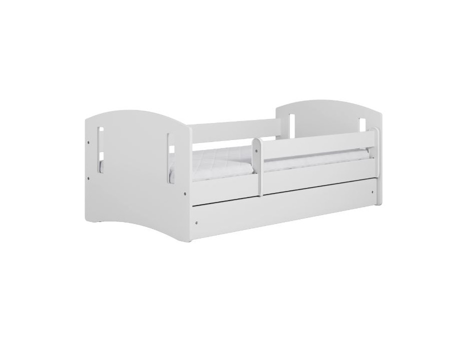 Detská posteľ CLASSIC 2 - biela - 180x80 cm