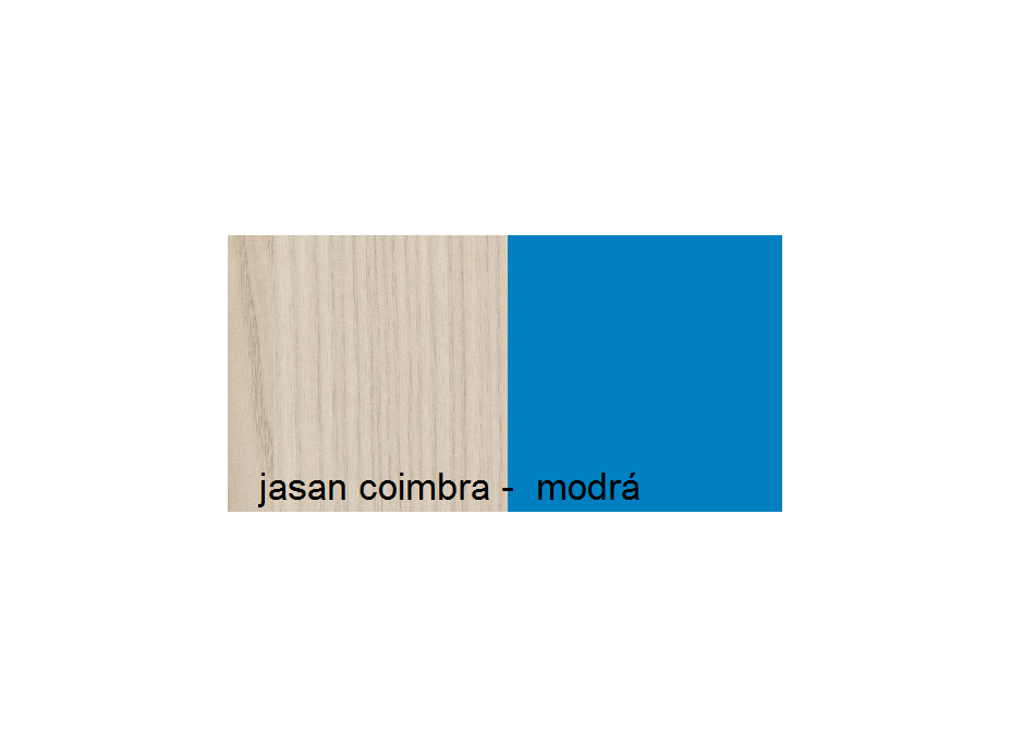 Farebné prevedenie - jaseň coimbra / modráBarevné prevedenie - jaseň coimbra / modrá