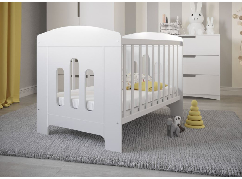 Detská postieľka CLASSIC 2 - biela