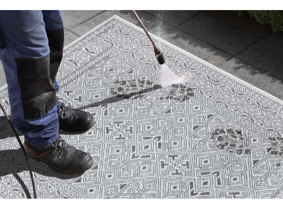 Kusový koberec Jaffa 105230 Anthracite Gray Cream