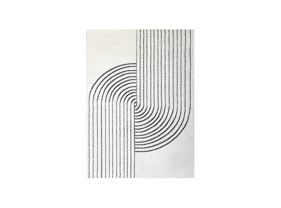 Kusový koberec Mode 8587 geometric cream/black