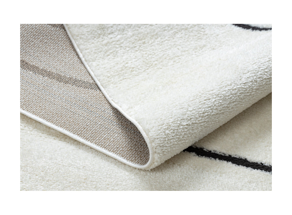 Kusový koberec Mode 8377 abstract cream/black