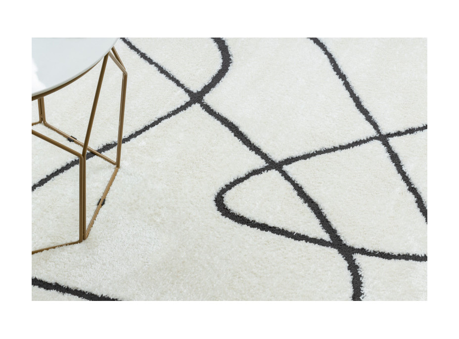 Kusový koberec Mode 8377 abstract cream/black