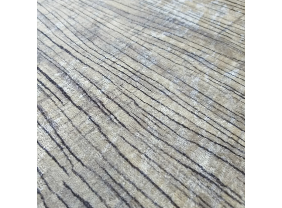 Kusový koberec BIANCA textúre - šedý