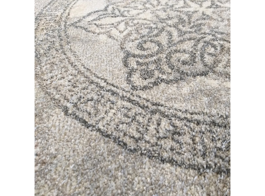 Kusový koberec STIVA ornament - šedý
