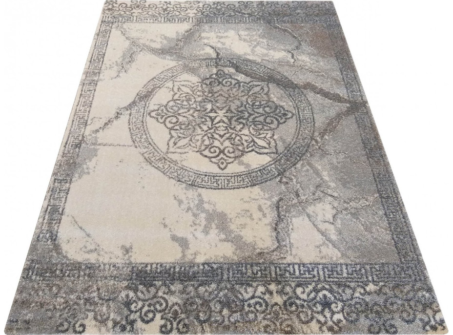 Kusový koberec STIVA ornament - šedý