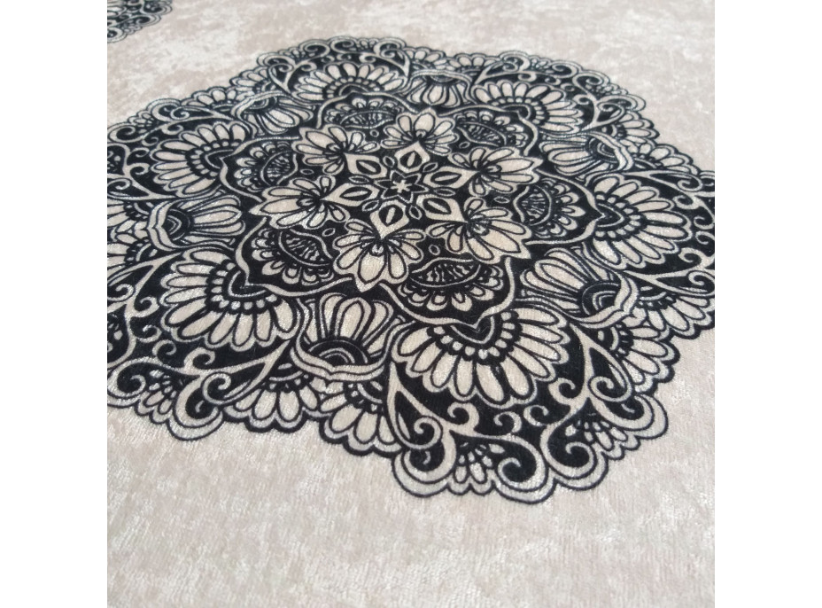 Kusový koberec HONOR Mandala - staroružový