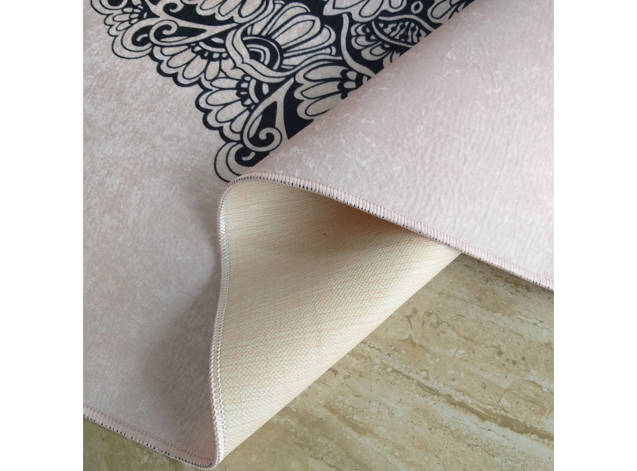 Kusový koberec HONOR Mandala - staroružový