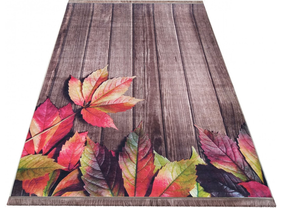 Kusový koberec HONOR Fall - hnedý
