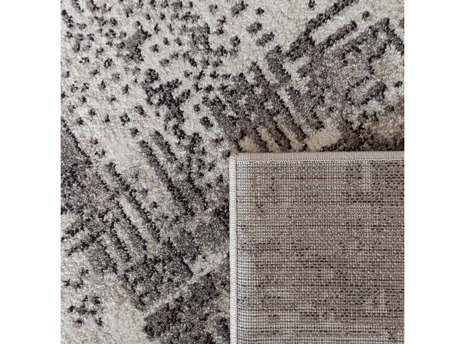 Kusový koberec PANNE texture - odtiene šedej
