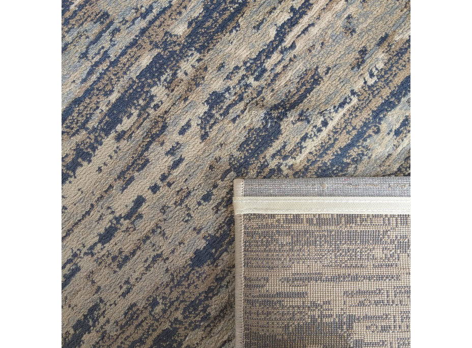 Kusový koberec MYLES PRJ 04B-CB - sivý/modrý