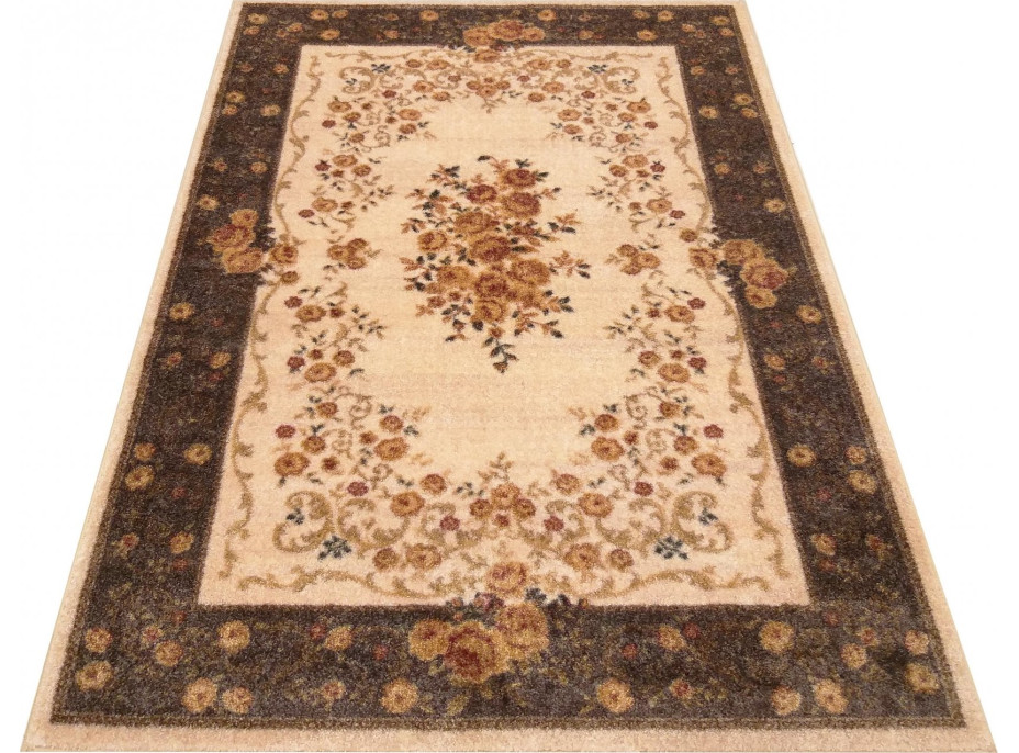 Kusový koberec Sakarya - hnedý