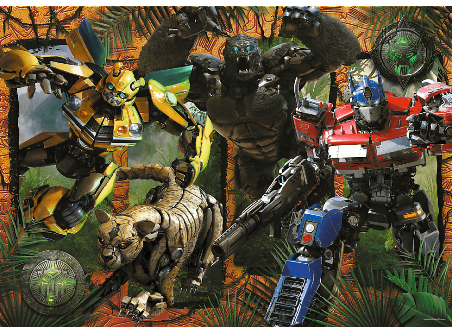 TREFL Puzzle Transformers: Prebudenie monštier 1000 dielikov