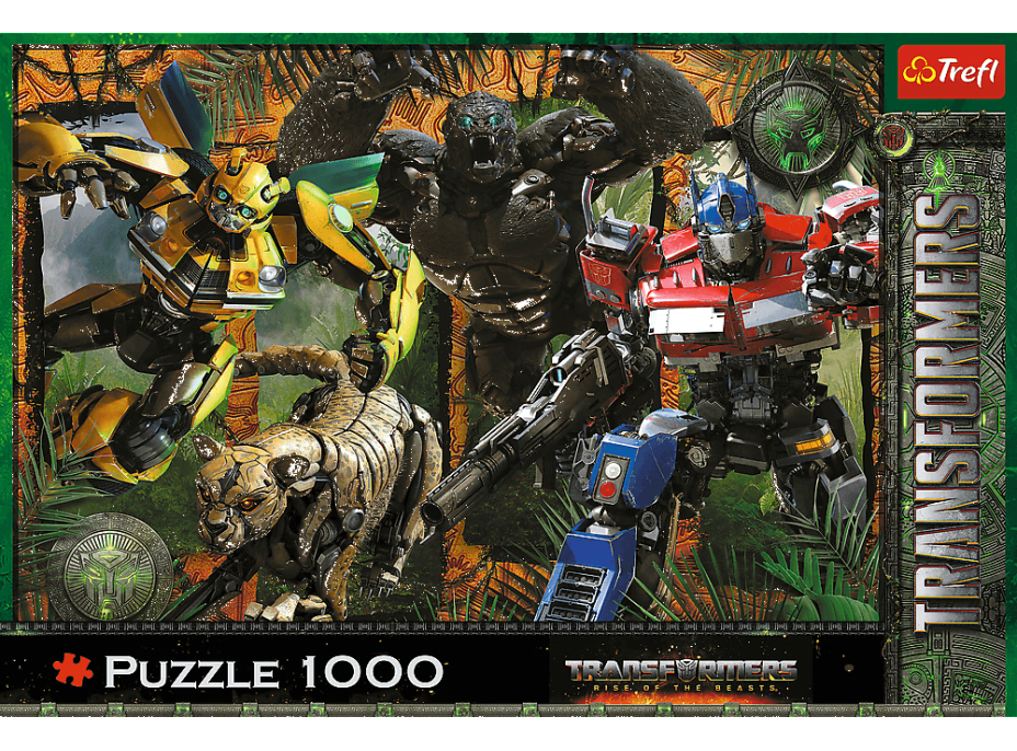 TREFL Puzzle Transformers: Prebudenie monštier 1000 dielikov