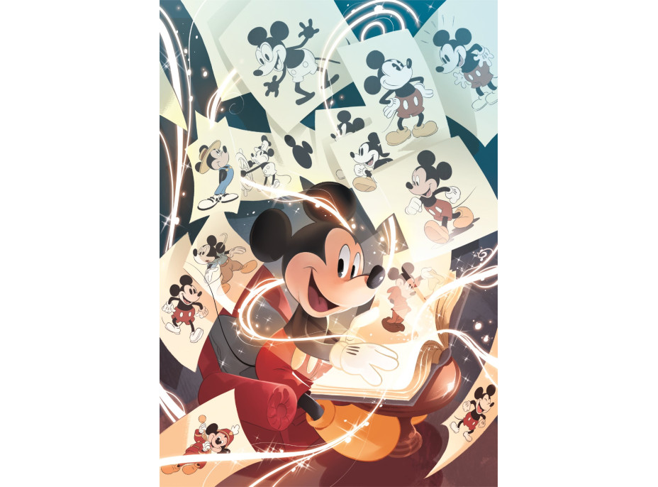 CLEMENTONI Puzzle Disney 100 rokov: Mickey 1000 dielikov