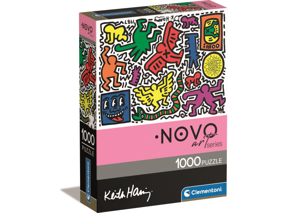 CLEMENTONI Puzzle Novo Art Series: Keith Haring 1000 dielikov