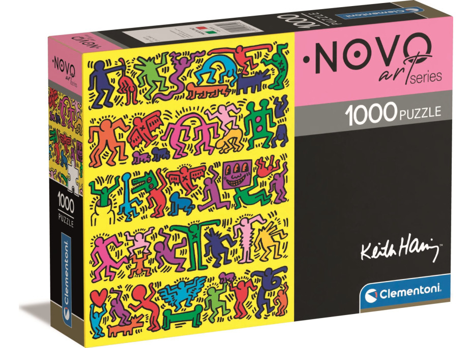 CLEMENTONI Puzzle Novo Art Series: Keith Haring 1000 dielikov