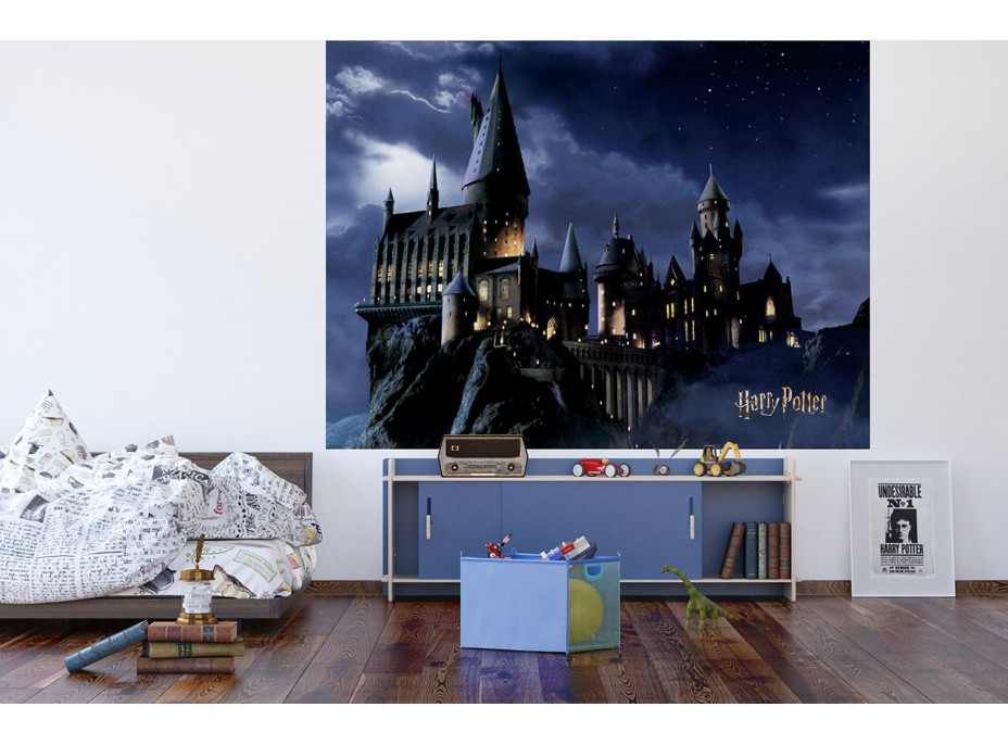Detská fototapeta - Harry Potter - Bradavice - 252x182 cm