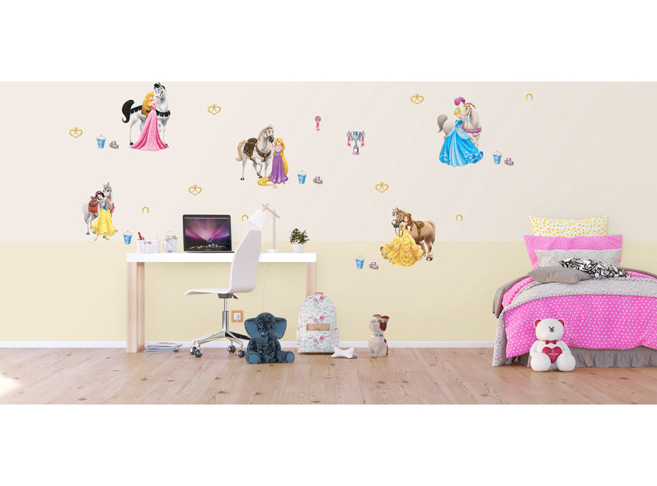 Detská samolepka DISNEY PRINCEZNY 65x85 cm