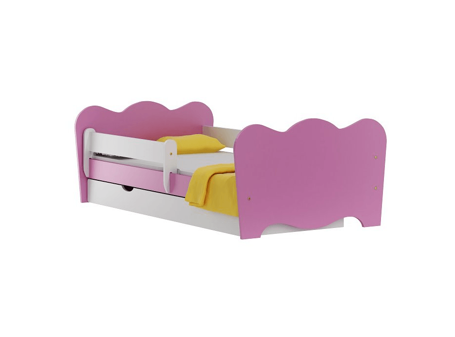 Detská posteľ so zásuvkou FUNKY 140x70 cm
