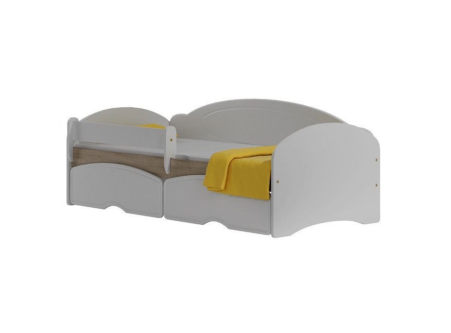 Detská posteľ so zásuvkami ORION 140x70 cm