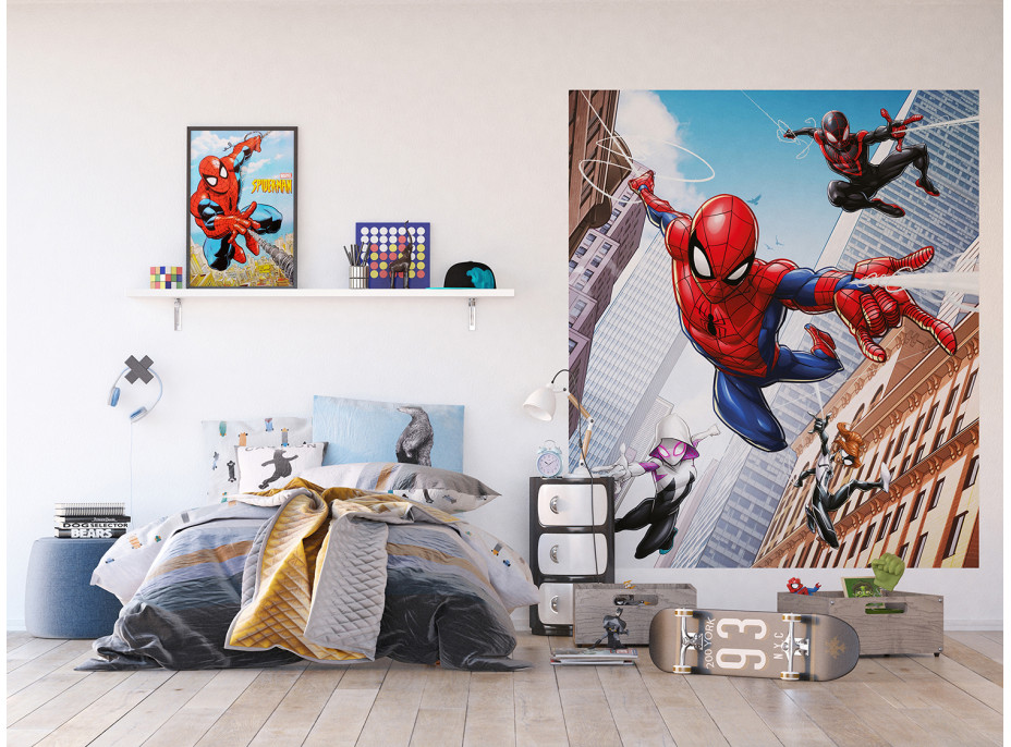 Detská fototapeta MARVEL - SPIDER-MAN - 180x202 cm