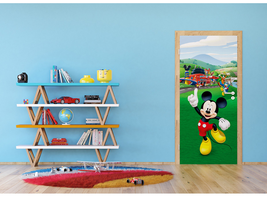 Detská fototapeta DISNEY - Mickey Mouse má nápad - 90x202 cm